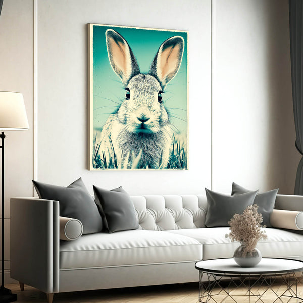 Vintage Rabbit Wall Art