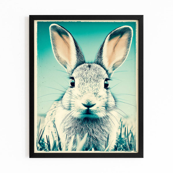 Vintage Rabbit Wall Art