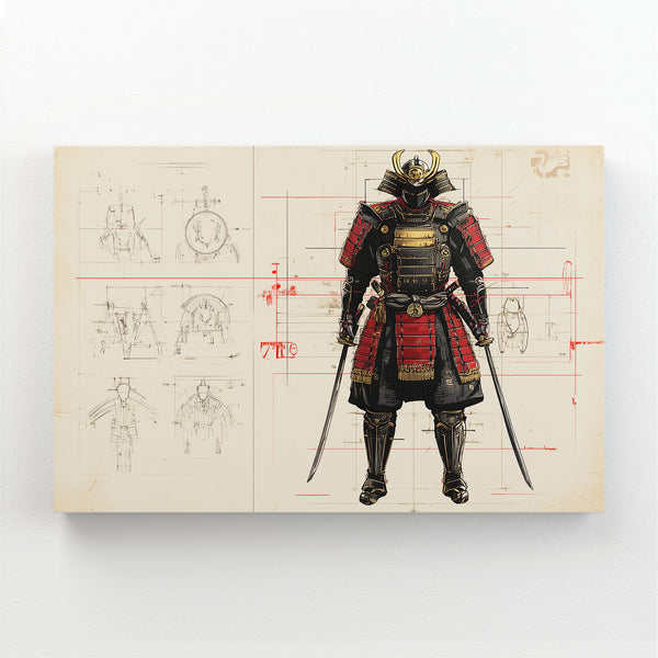Vintage Samurai Artwork
