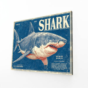 Vintage Shark Art