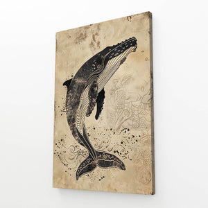 Vintage Whale Art | MusaArtGallery™