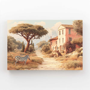 Vintage Zebra Wall Art