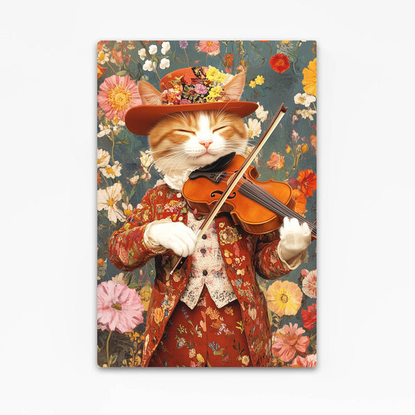 Violon Cat Wall Art