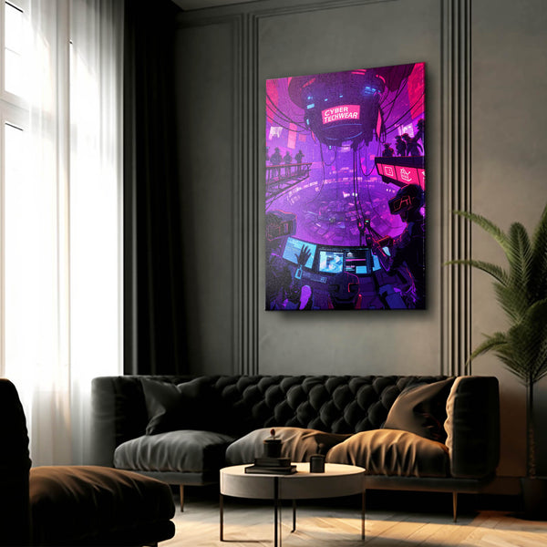 Virtual Nexus Cyberpunk Art | MusaArtGallery™