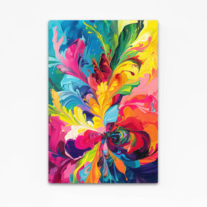 Vivid Bloom Abstract Art | MusaArtGallery™