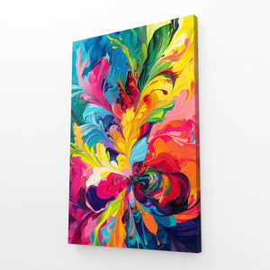 Vivid Bloom Abstract Art | MusaArtGallery™