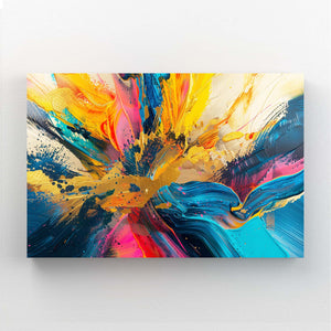 Vivid Burst Abstract Art | MusaArtGallery™