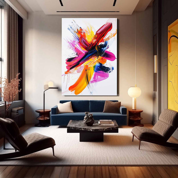 Vivid Bursts Abstract Art | MusaArtGallery™