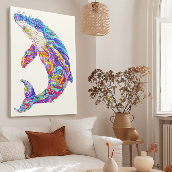 Vivid Dream Whale Art | MusaArtGallery™