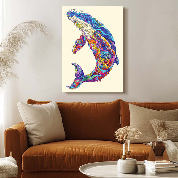 Vivid Dream Whale Art | MusaArtGallery™