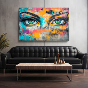 Vivid Eyes Cool Wall Art | MusaArtGallery™