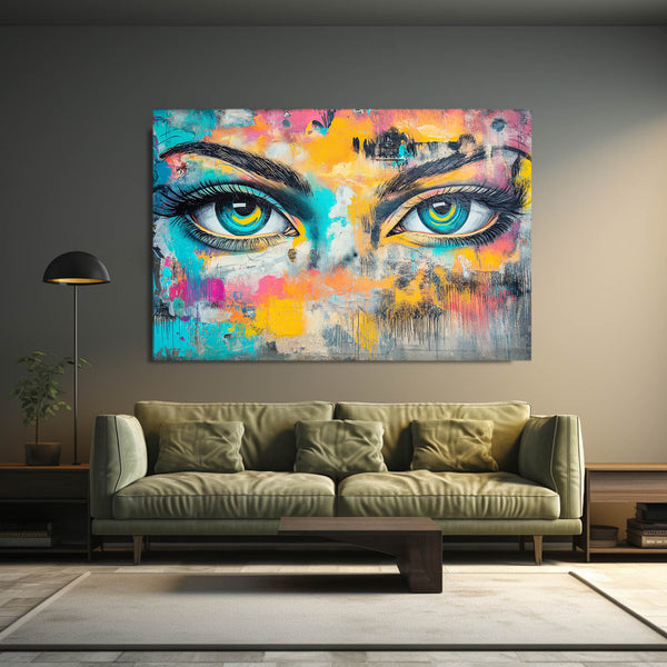 Vivid Eyes Cool Wall Art | MusaArtGallery™