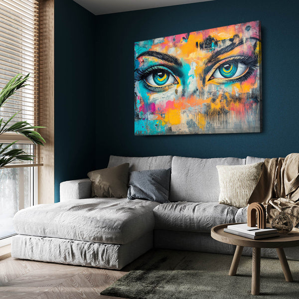 Vivid Eyes Cool Wall Art | MusaArtGallery™