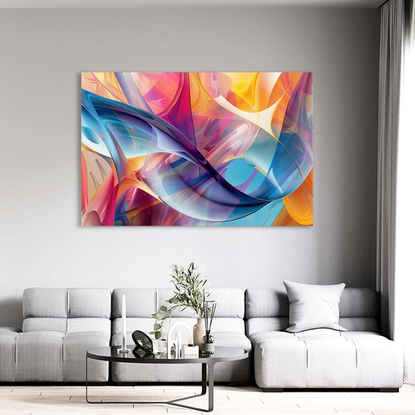 Vivid Flow Abstract Art | MusaArtGallery™