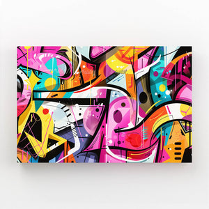 Vivid Graffiti Abstract Art | MusaArtGallery™