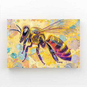 Vivid Harmony Bee Art | MusaArtGallery™