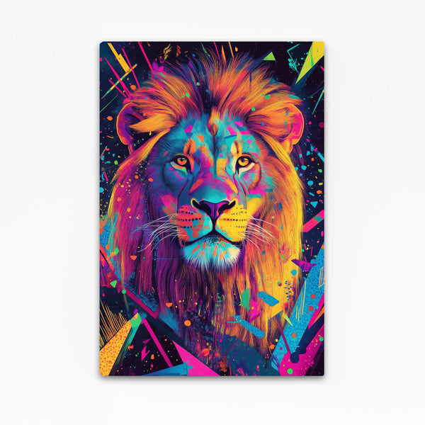 Vivid Lion Wall Art | MusaArtGallery™