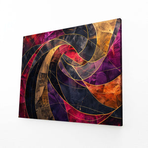 Vivid Spiral Abstract Art | MusaArtGallery™