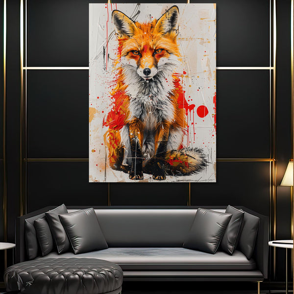 Vivid Splendor Fox Art | MusaArtGallery™