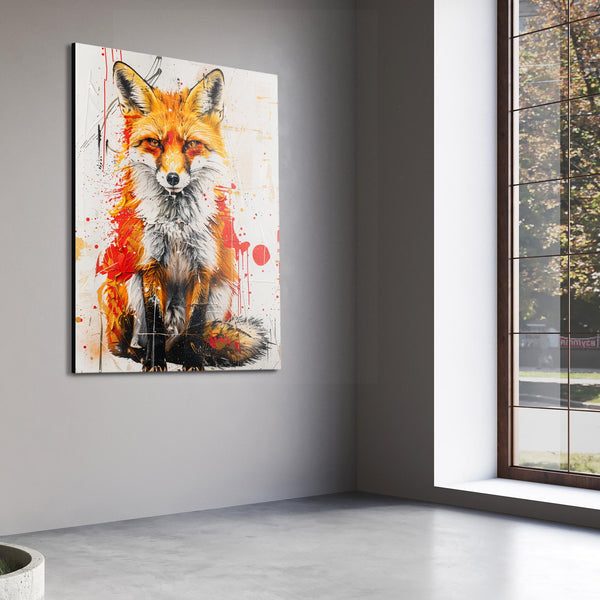 Vivid Splendor Fox Art | MusaArtGallery™