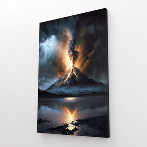 Volcano Nature Pictures Wall Art | MusaArtGallery™