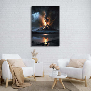 Volcano Nature Pictures Wall Art | MusaArtGallery™