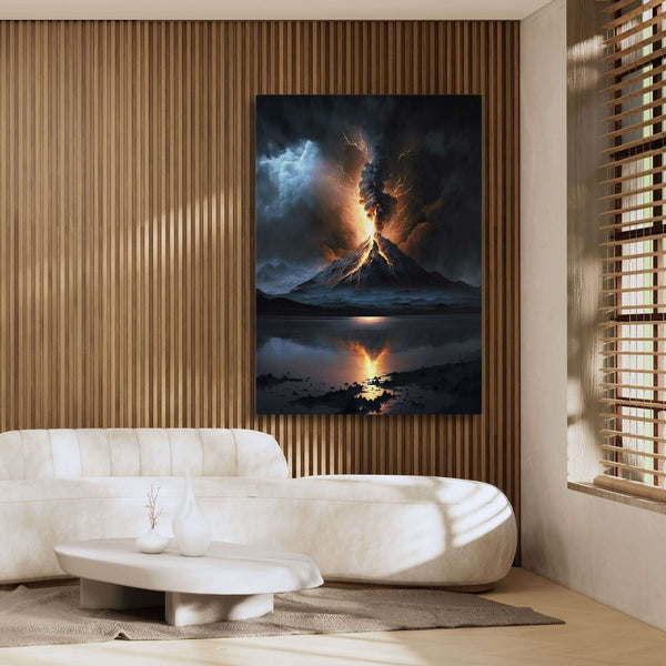 Volcano Nature Pictures Wall Art | MusaArtGallery™