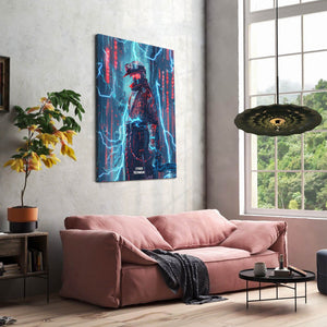 Voltage Samurai Cyberpunk Art | MusaArtGallery™