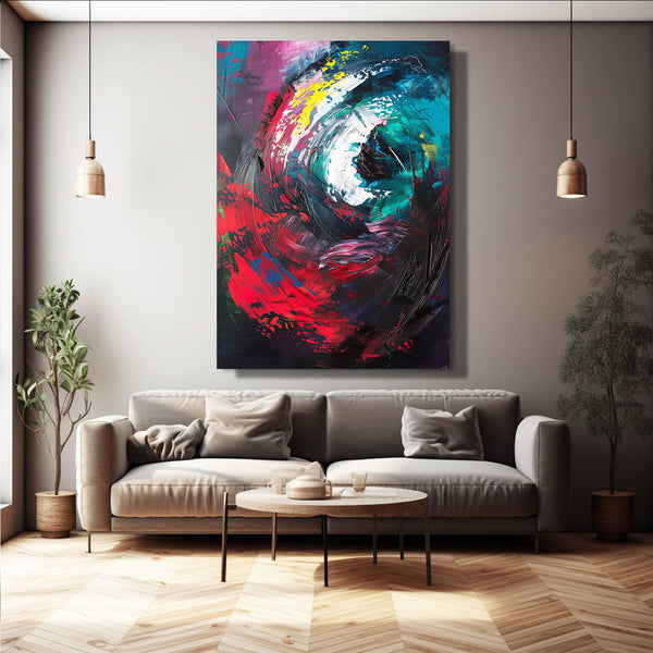 Vortex Burst Abstract Art | MusaArtGallery™