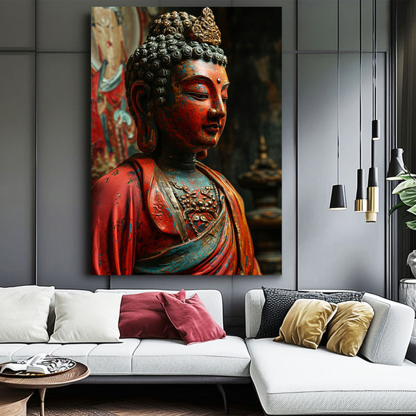 Wall Art Abstract Buddha | MusaArtGallery™