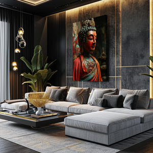 Wall Art Abstract Buddha | MusaArtGallery™