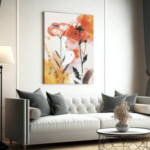 Poppy Wall Art Boho | MusaArtGallery™