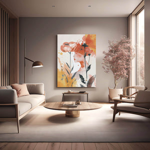 Poppy Wall Art Boho | MusaArtGallery™