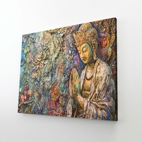 Wall Art Colorful Buddha  | MusaArtGallery™