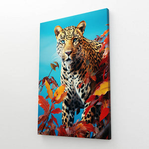 Wall Art Colorful Leopard | MusaArtGallery™