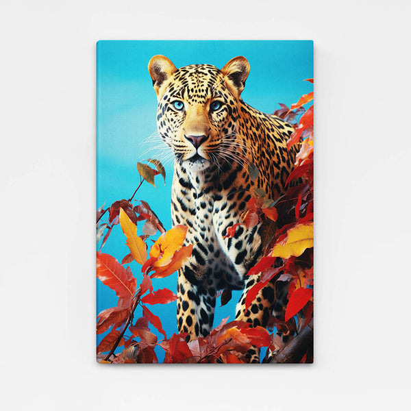 Wall Art Colorful Leopard | MusaArtGallery™