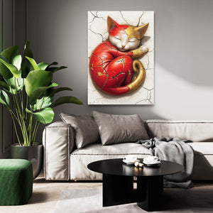 Wall Art Cute Cat | MusaArtGallery™