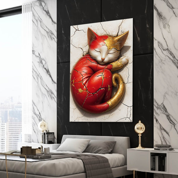 Wall Art Cute Cat | MusaArtGallery™