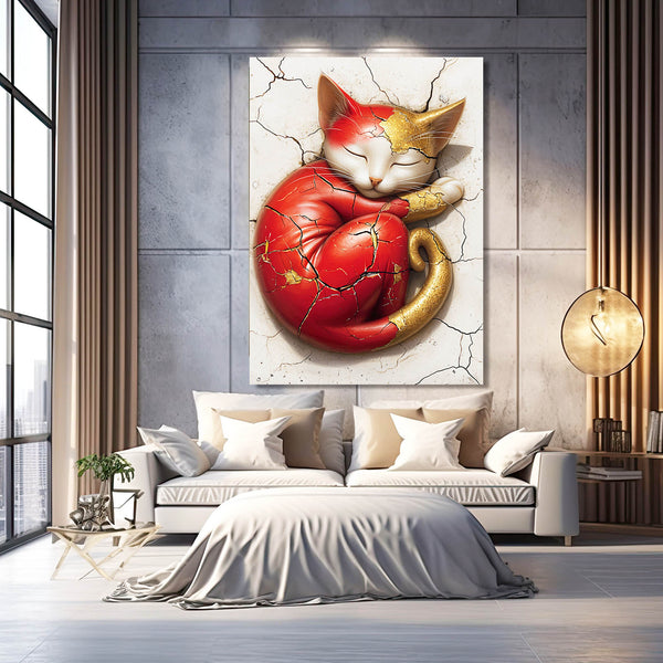 Wall Art Cute Cat | MusaArtGallery™