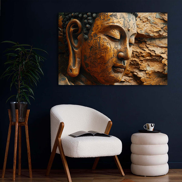 Wall Art Gold Buddha | MusaArtGallery™