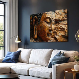 Wall Art Gold Buddha | MusaArtGallery™