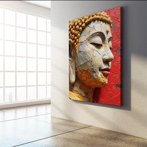 Wall Art Large Canvas Buddha | MusaArtGallery™