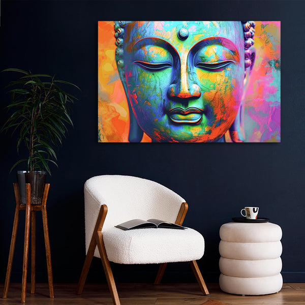 Wall Art Living Room Buddha | MusaArtGallery™