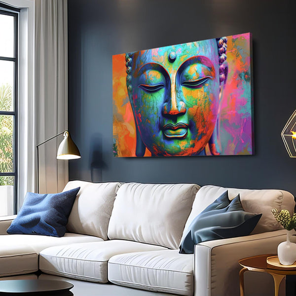 Wall Art Living Room Buddha | MusaArtGallery™