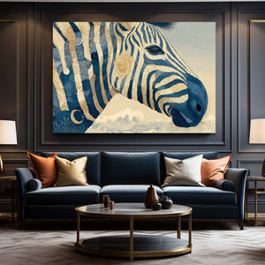 Wall Art Zebra