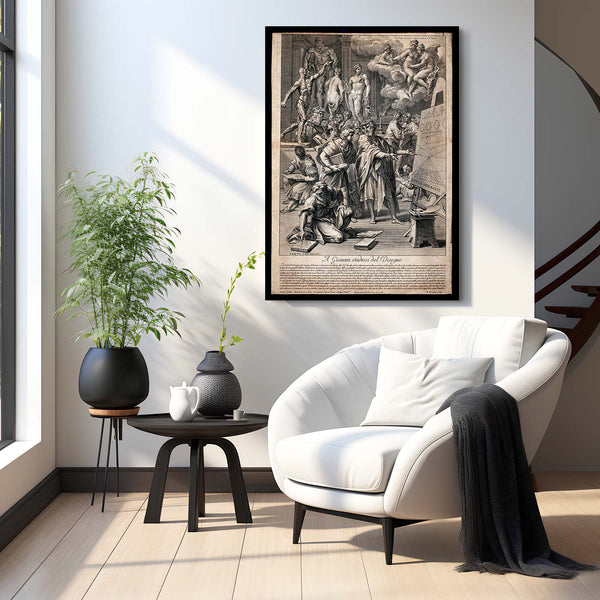 Wall Decor Leonard Da Vinci