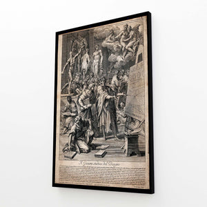 Wall Decor Leonard Da Vinci