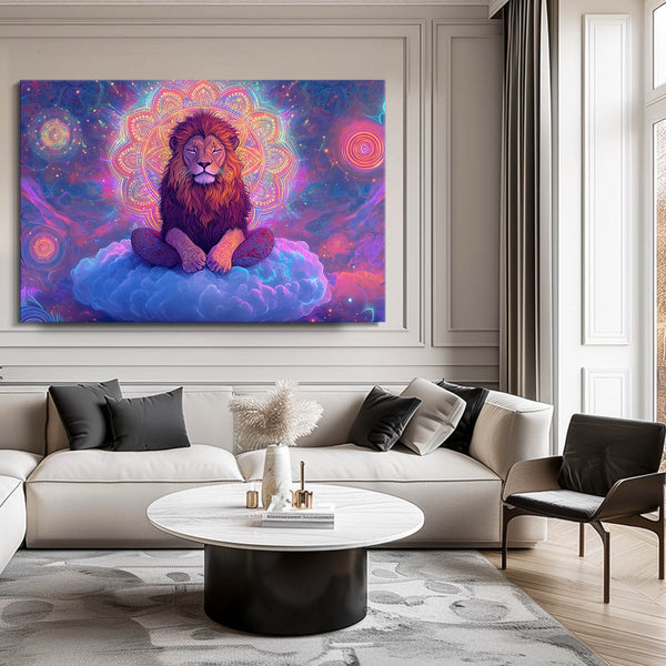 Wall Lion Art Serenity | MusaArtGallery™