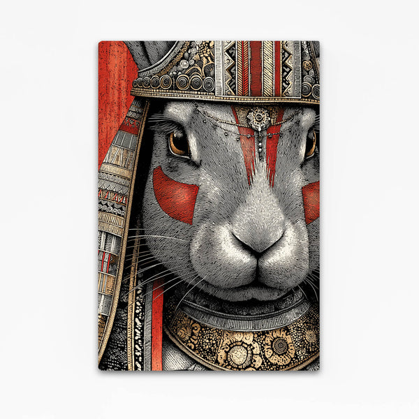 Warrior Bunny Wall Art