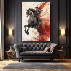 Warrior Horse Art